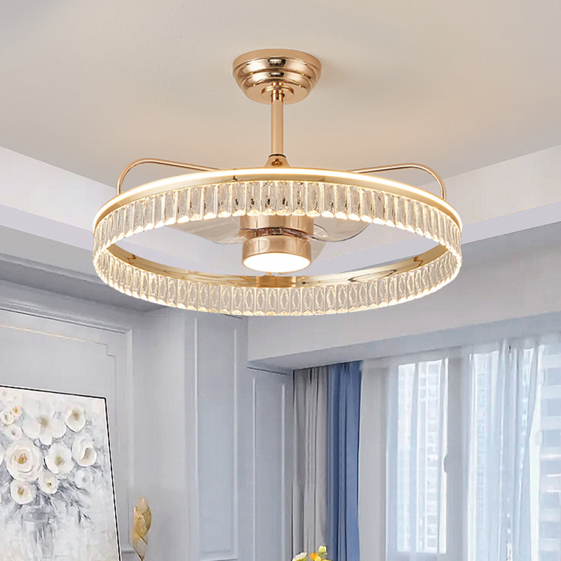 Fan light, dining room light, bedroom light, modern minimalist style YUHUAQI LIGHTING