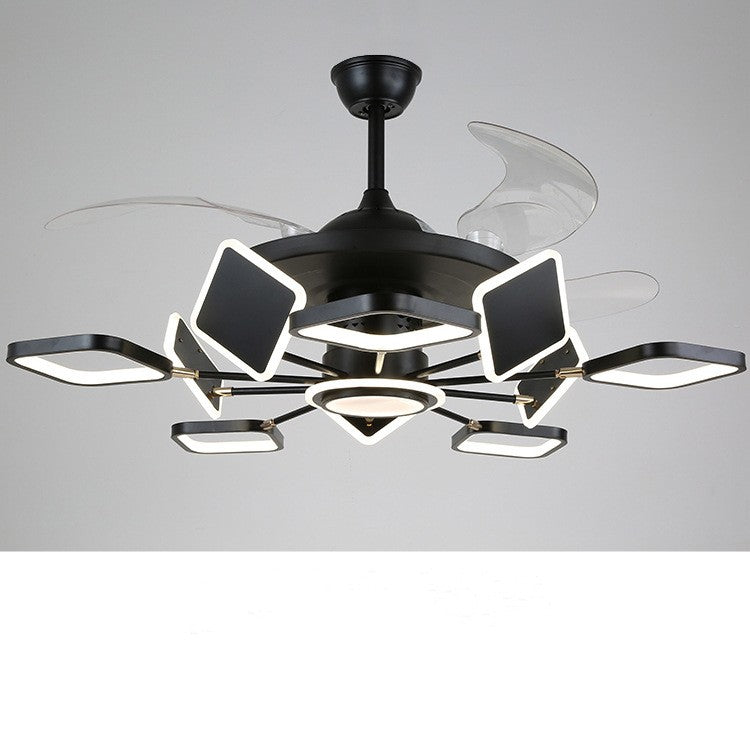 Nordic Ceiling Fans With LED Light Remote Control Ceiling NatalizHomeShop