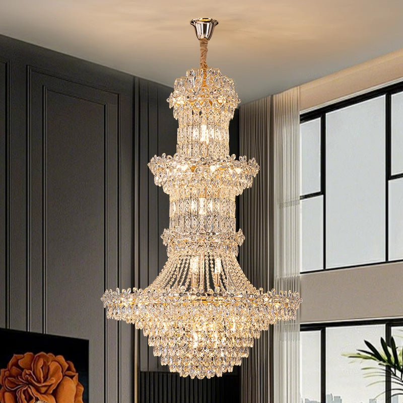 Modern Duplex Living Room Chandelier CJ