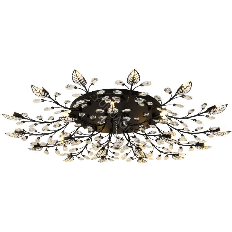 Iron Crystal Ceiling Lamp YUHUAQI LIGHTING