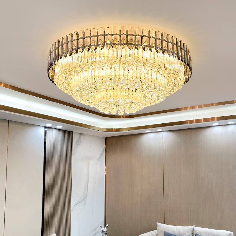 Light luxury modern simple crystal lamp YUHUAQI LIGHTING