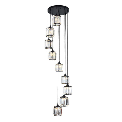 American style crystal wall lamp stair light YUHUAQI LIGHTING