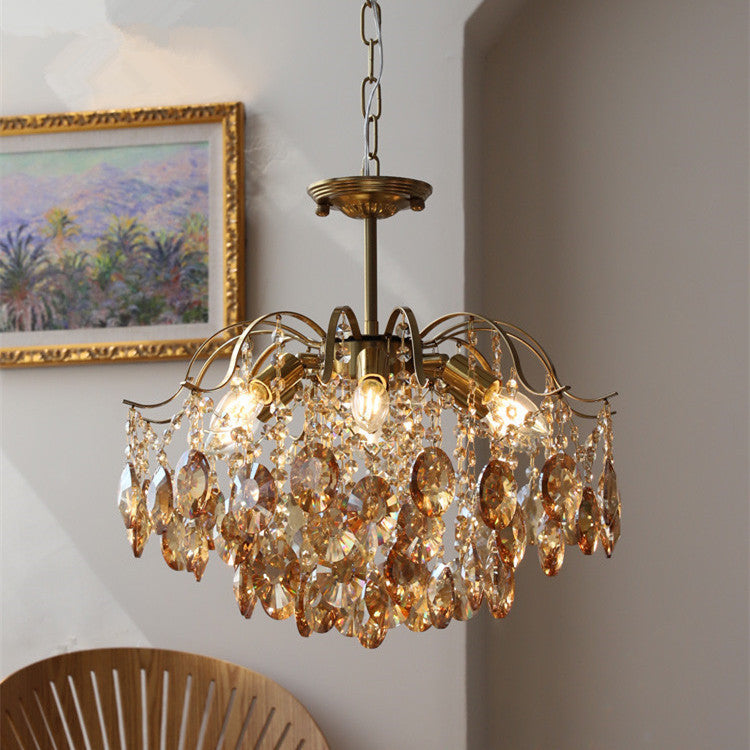 Full Spectrum Eye Protection Romantic Crystal Chandelier CJ