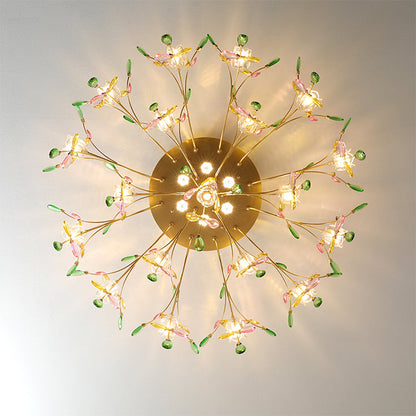 Colored ceiling light, postmodern ceiling light, room light, bedroom light YUHUAQI LIGHTING