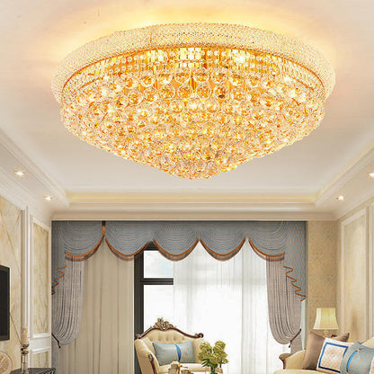 5055 Golden candle crystal ceiling lamp YUHUAQI LIGHTING