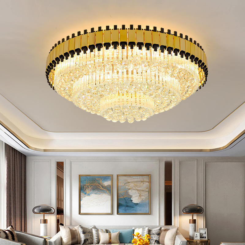 Light luxury modern simple crystal lamp YUHUAQI LIGHTING