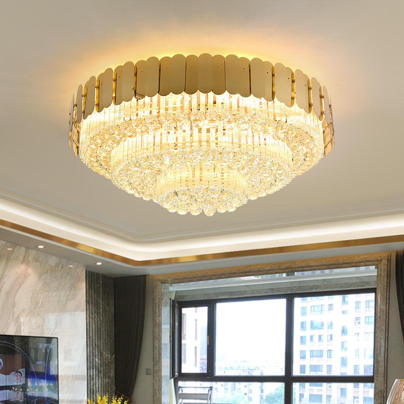 Light luxury modern simple crystal lamp YUHUAQI LIGHTING