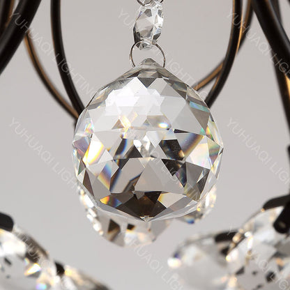 Iron Crystal Ceiling Lamp YUHUAQI LIGHTING