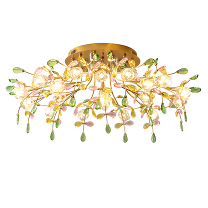 Colored ceiling light, postmodern ceiling light, room light, bedroom light YUHUAQI LIGHTING