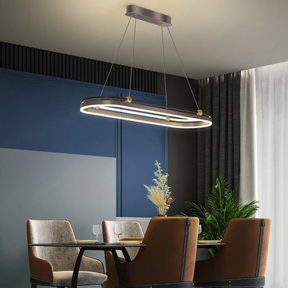 Dining Room Chandelier Modern Creative Personality Art Table Bar Long Chandelier CJ