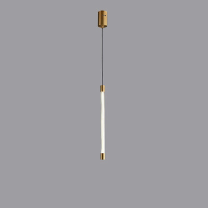 All Copper Duplex Staircase Long Chandelier CJ