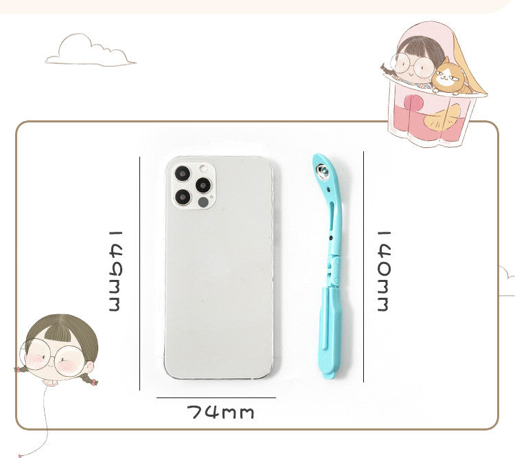 Multifunctional Folding Book Light Battery Night Light Creative Learning Bedside Light NatalizHomeShop