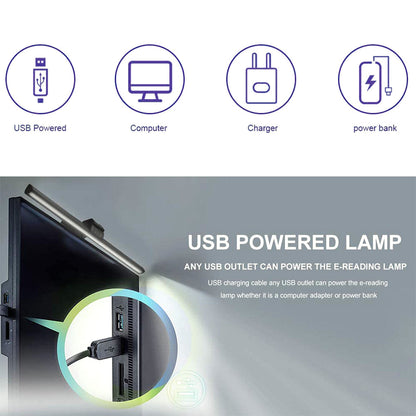 Monitor Screen Hanging Lamp Office Desk Lamp Desk Work Reading Smart Led Eye Protection Anti-Blue Light NatalizHomeShop