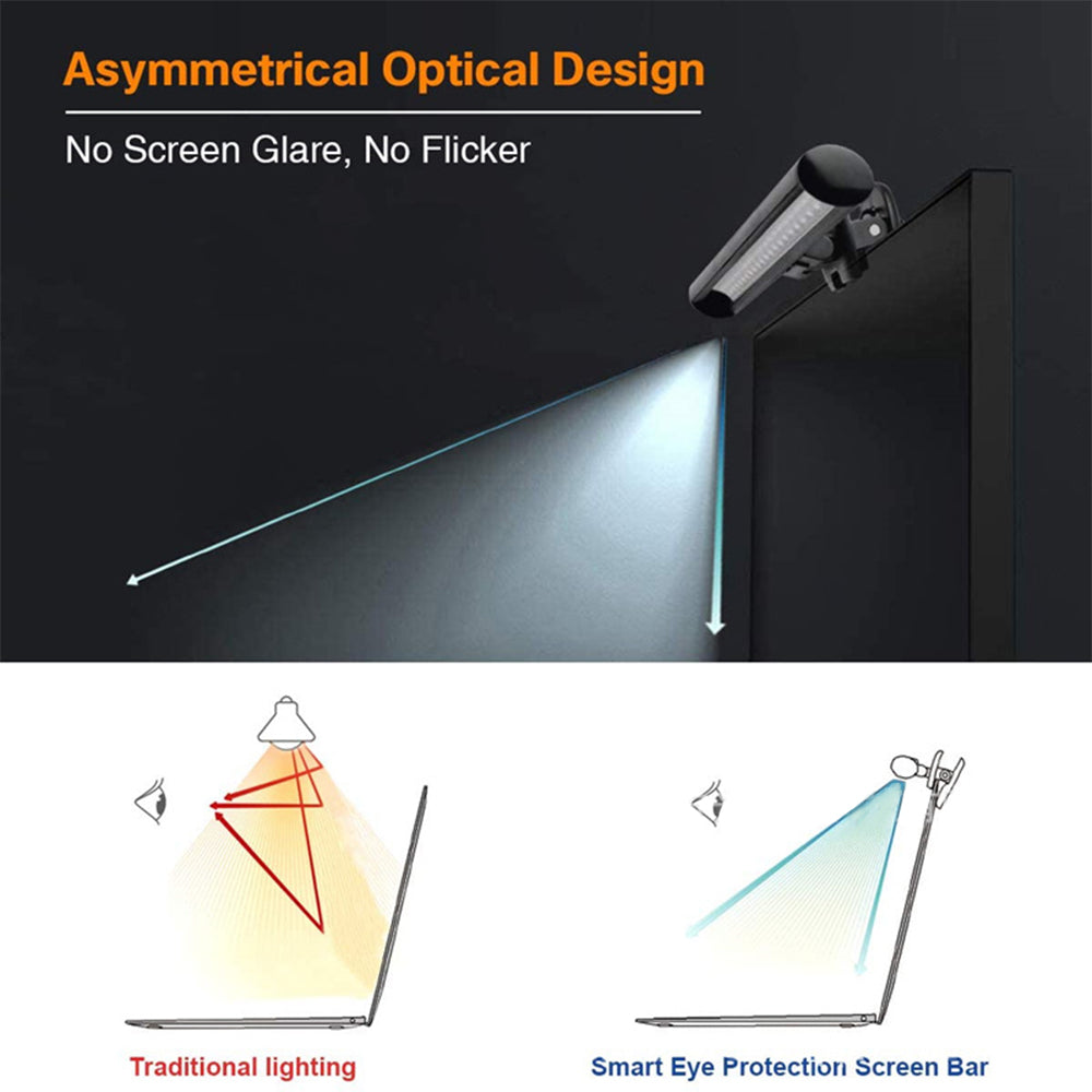 Monitor Screen Hanging Lamp Office Desk Lamp Desk Work Reading Smart Led Eye Protection Anti-Blue Light NatalizHomeShop