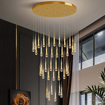 Yuhuaqi Lighting - Chinese Crystal Lighting Fixtures, Hotel Custom Lighting Fixtures, Customstair light  Chandeliers YUHUAQI LIGHTING