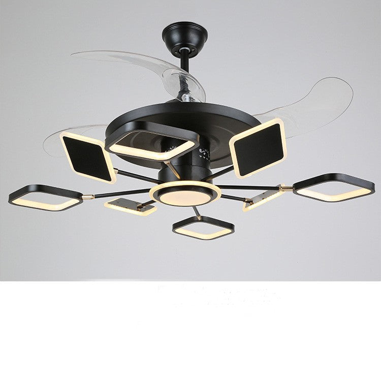 Nordic Ceiling Fans With LED Light Remote Control Ceiling NatalizHomeShop