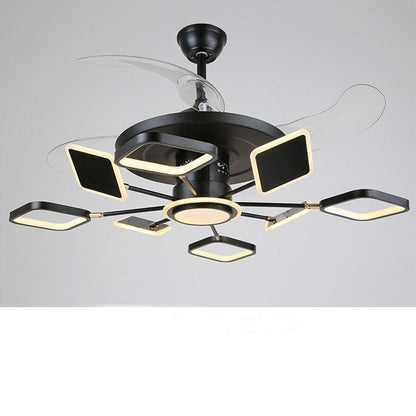 Nordic Ceiling Fans With LED Light Remote Control Ceiling NatalizHomeShop