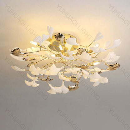Ginkgo Leaf Ceiling Lamps YUHUAQI LIGHTING