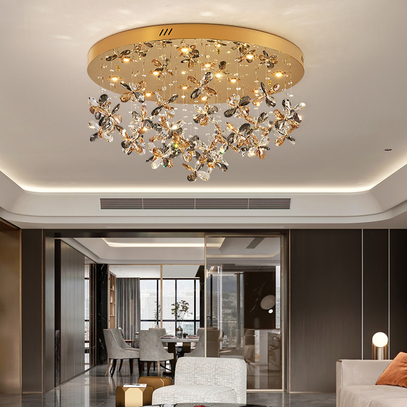 Ceiling lights, bedroom lights, living room lights, dining room lights, pendant lights, custom-made lights for hotel projects YUHUAQI LIGHTING
