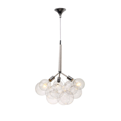 Children's Room Warm Creative Glass Chandelier CJ