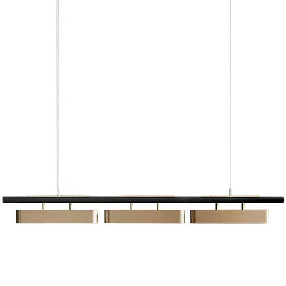Rectangular Modern Metal Minimalist Pendant Light CJ
