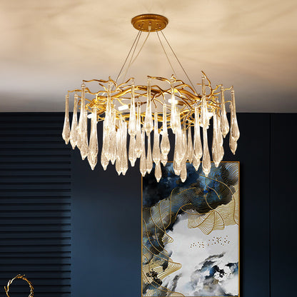 Modern Light Luxury Living Room Chandelier CJ