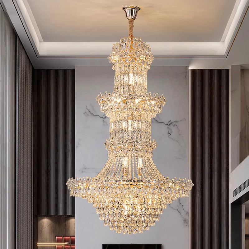 Modern Duplex Living Room Chandelier CJ