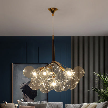 Children's Room Warm Creative Glass Chandelier CJ