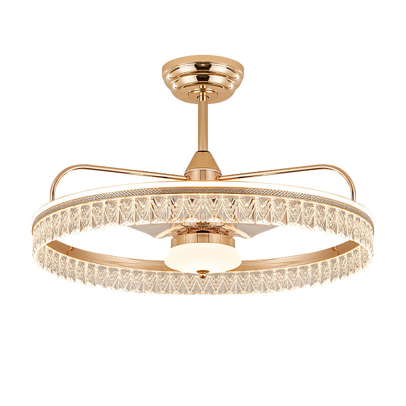 Fan light, dining room light, bedroom light, modern minimalist style YUHUAQI LIGHTING