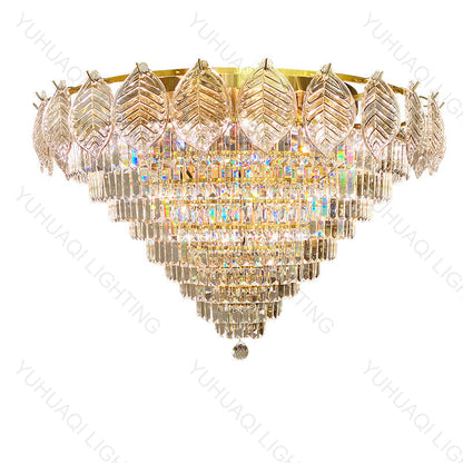 Light Luxury Crystal Ceiling Lamp YUHUAQI LIGHTING