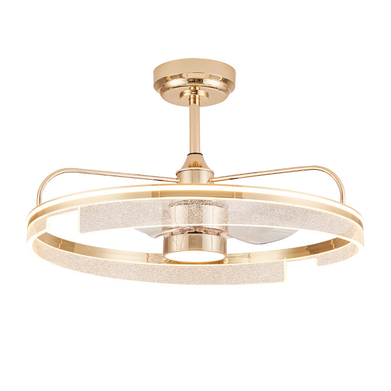 Fan light, dining room light, bedroom light, crystal chandelier.HQC-J5775/H5500 YUHUAQI LIGHTING