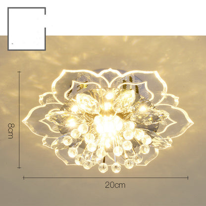 Small Crystal Lamp Corridor Lamp Modern Minimalist Living Room Lamp NatalizHomeShop