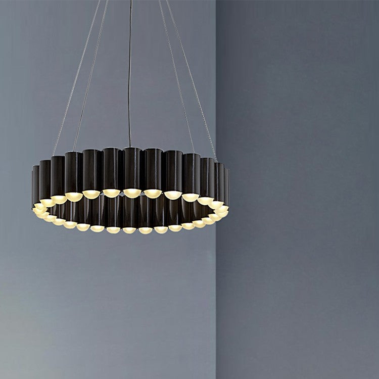 Nordic Chandelier Simple Modern Living Room Lamp Duplex Villa Bedroom Study CJ