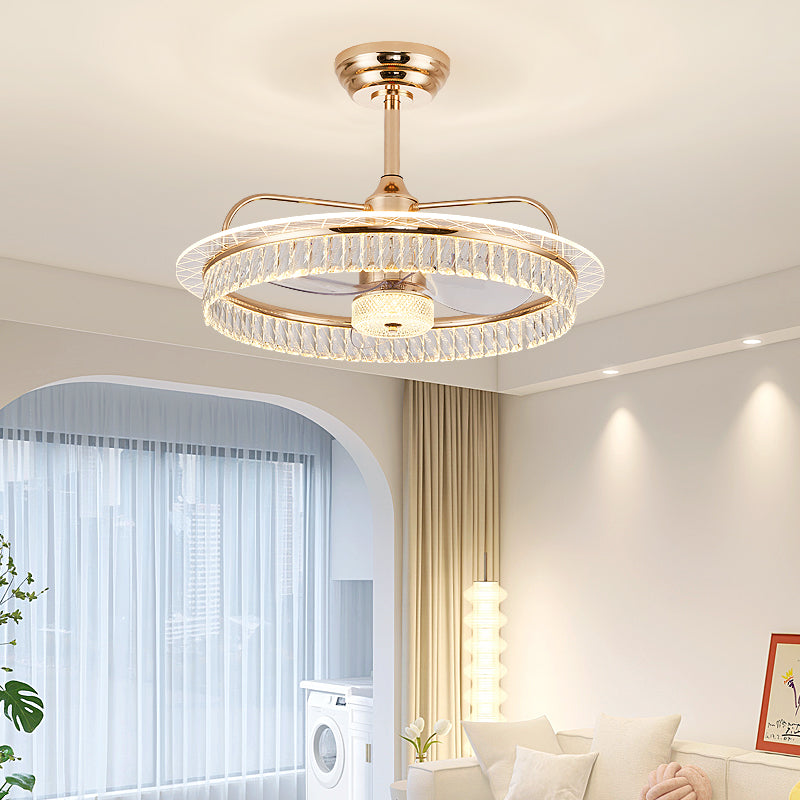 Fan light, dining room light, bedroom light, modern minimalist style YUHUAQI LIGHTING