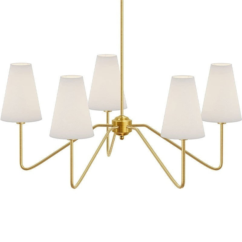 Industrial Style Living Room Retro Design Multi-head Chandelier CJ