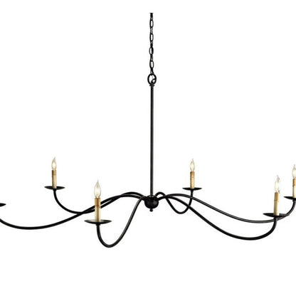 American Retro Style Copper Chandelier French Entry Lux Simple CJ