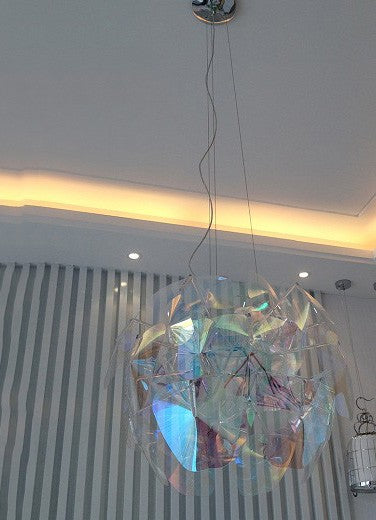 LED Acrylic Living Room Apple Chandelier CJ