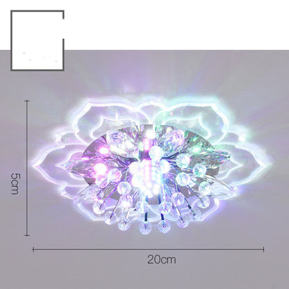 Small Crystal Lamp Corridor Lamp Modern Minimalist Living Room Lamp NatalizHomeShop