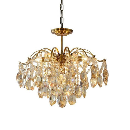 Full Spectrum Eye Protection Romantic Crystal Chandelier CJ