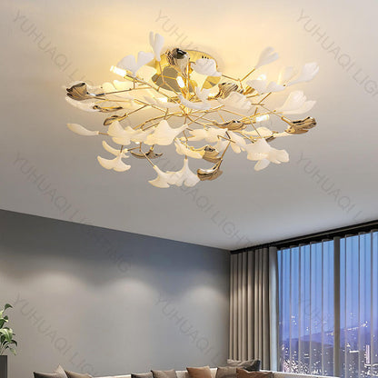 Ginkgo Leaf Ceiling Lamps YUHUAQI LIGHTING