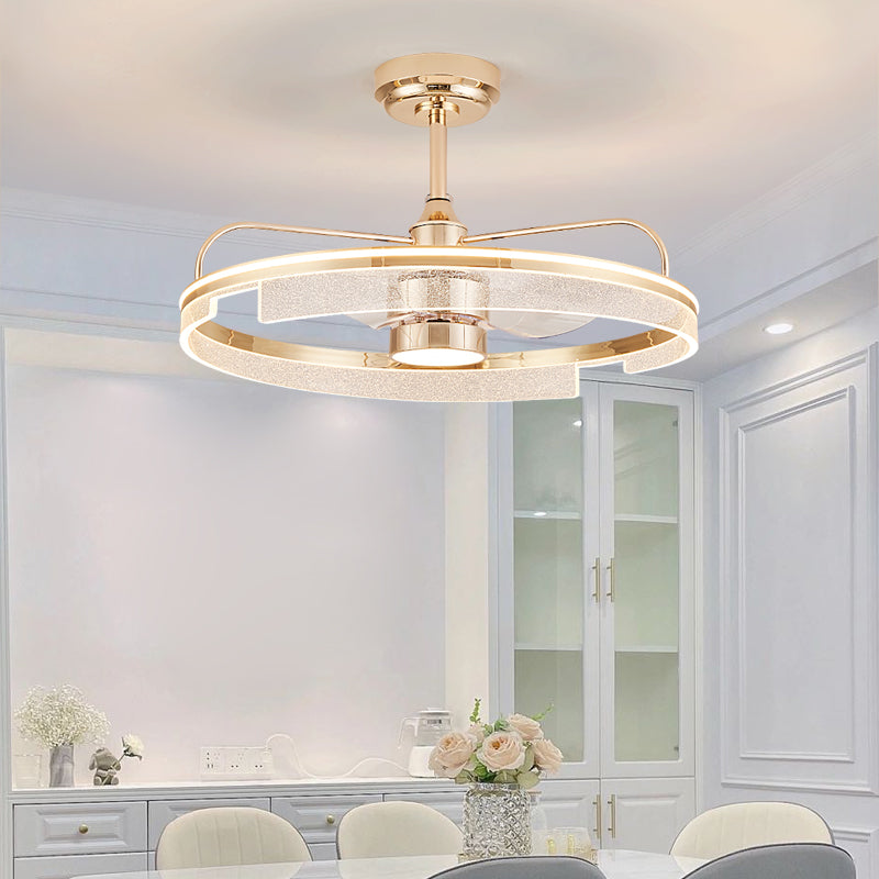 Fan light, dining room light, bedroom light, crystal chandelier.HQC-J5775/H5500 YUHUAQI LIGHTING