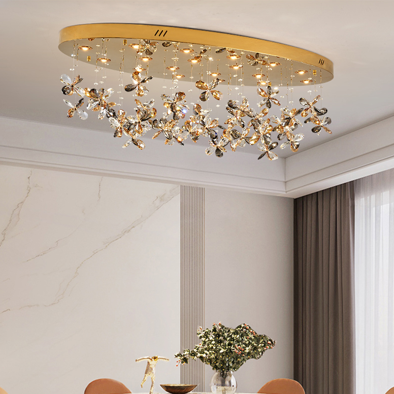 Ceiling lights, bedroom lights, living room lights, dining room lights, pendant lights, custom-made lights for hotel projects YUHUAQI LIGHTING