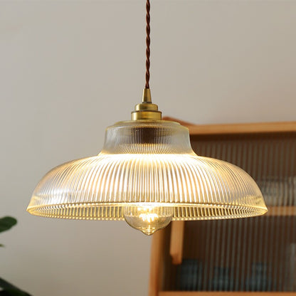 Japanese Vintage Restaurant Bar Chandelier Nordic Brass Glass Lamps CJ