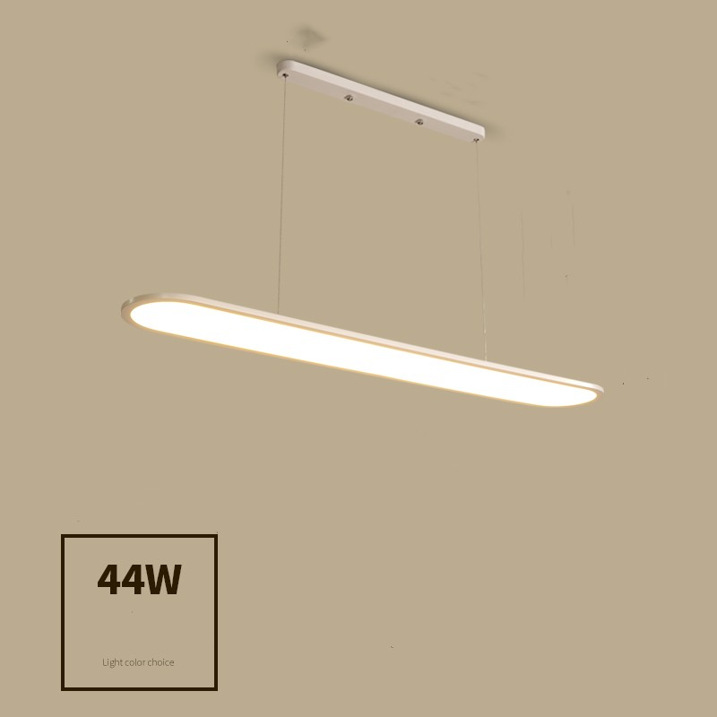 Modern Simple Creative Strip Bar Led Office Lighting Restaurant Chandelier CJ