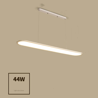Modern Simple Creative Strip Bar Led Office Lighting Restaurant Chandelier CJ
