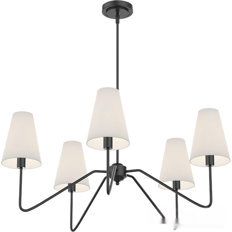 Industrial Style Living Room Retro Design Multi-head Chandelier CJ