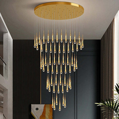Yuhuaqi Lighting - Chinese Crystal Lighting Fixtures, Hotel Custom Lighting Fixtures, Customstair light  Chandeliers YUHUAQI LIGHTING