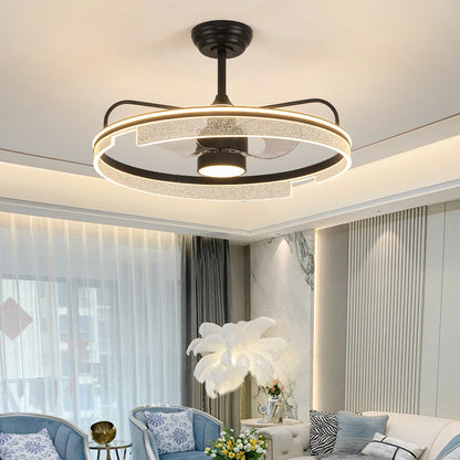 Fan light, dining room light, bedroom light, crystal chandelier.HQC-J5775/H5500 YUHUAQI LIGHTING
