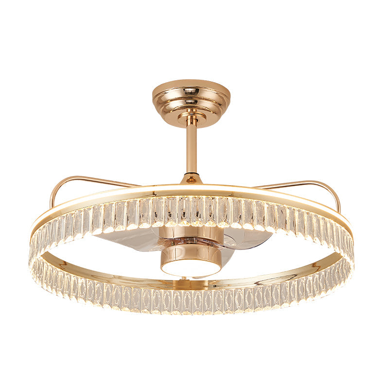 Fan light, dining room light, bedroom light, modern minimalist style YUHUAQI LIGHTING