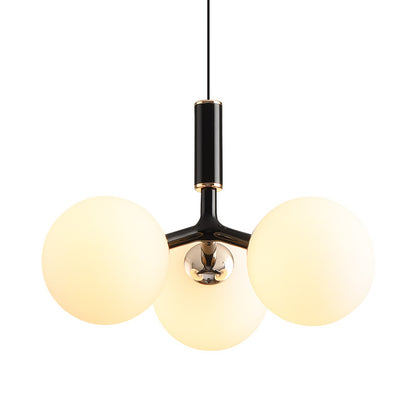 Nordic Cream Style Living Room Sofa Edge Bedside Chandelier CJ